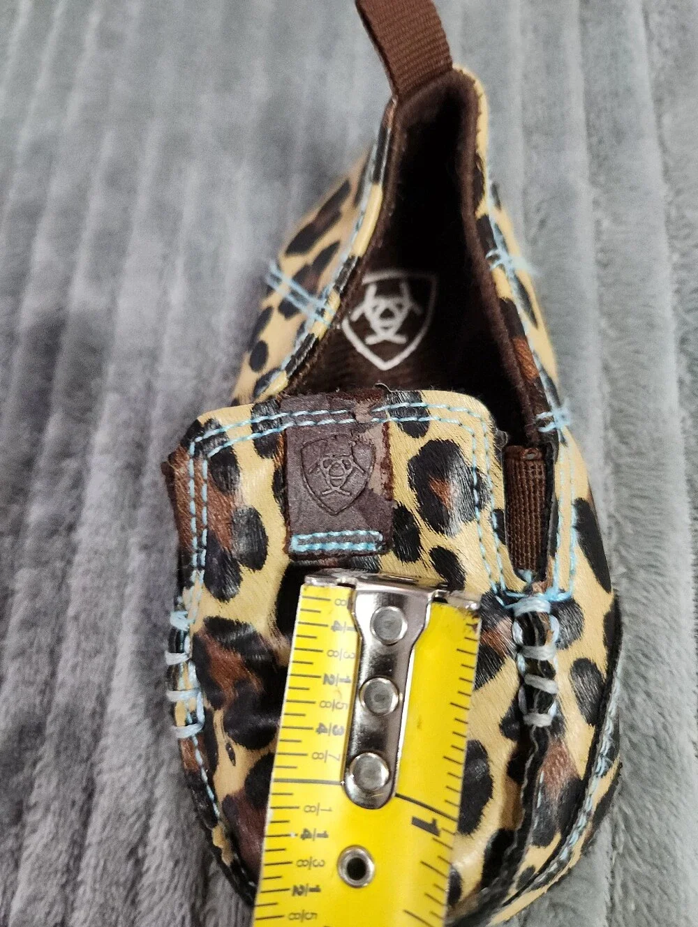 Ariat Infant Girl's Natalie Leopard Print Cruiser Shoe